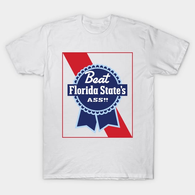 Beat Florida State's Ass gameday rivalry T-Shirt by Sharkshock